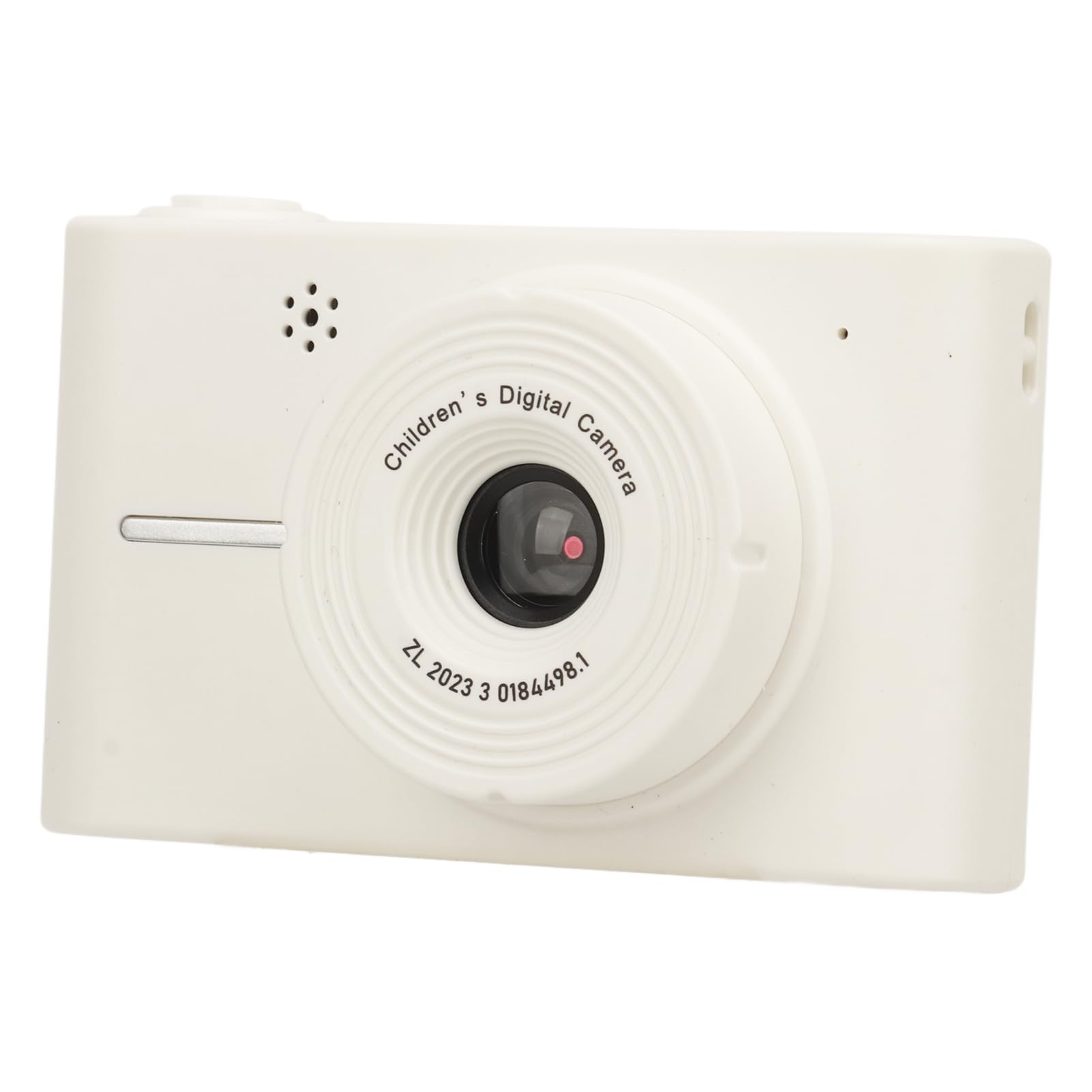 40MP Digital Camera with HD IPS Screen - 1080P Video Camera, 8x Digital Zoom, Compact Vlogging Camera for YouTube & Travel Photography (White) - Perfect for Content Creators, Travel Vlogs & Family Moments