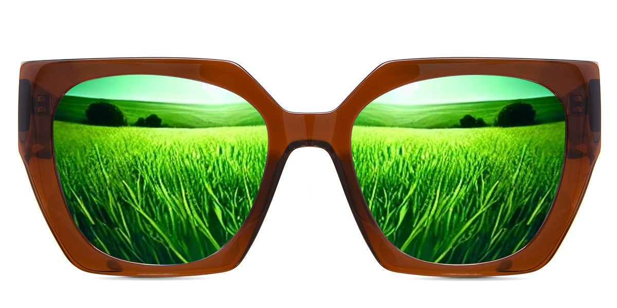 Lenor Women's Prescription Polarized Sunglasses - UV Protection, Stylish & Comfortable for Driving, Outdoor Activities & Fashion