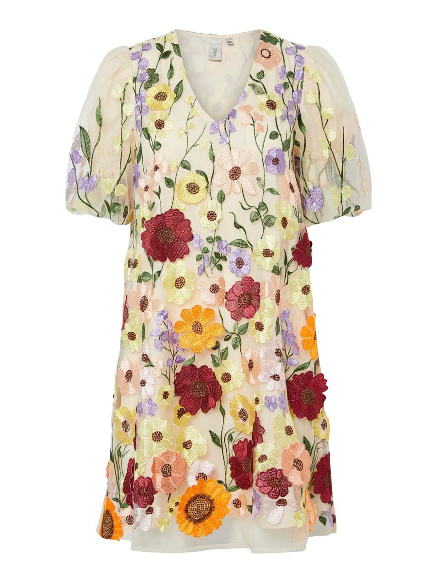 Faye Short Dress for Women - Whisper White Summer Mini Dress | Casual & Party Wear, Beach Outfit, Date Night Dress