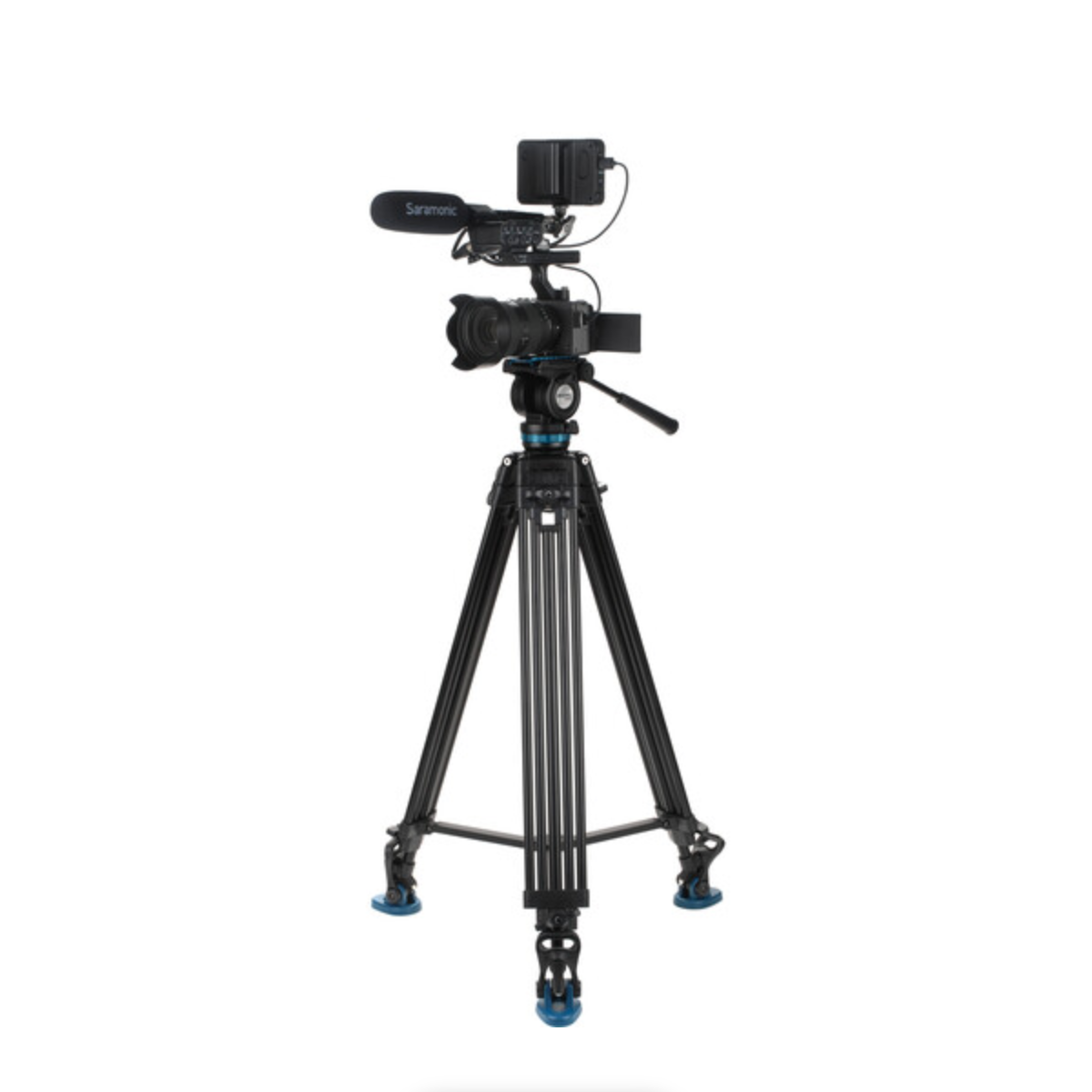 Benro KH26PC Professional Video Tripod Kit with Fluid Head - 72.6