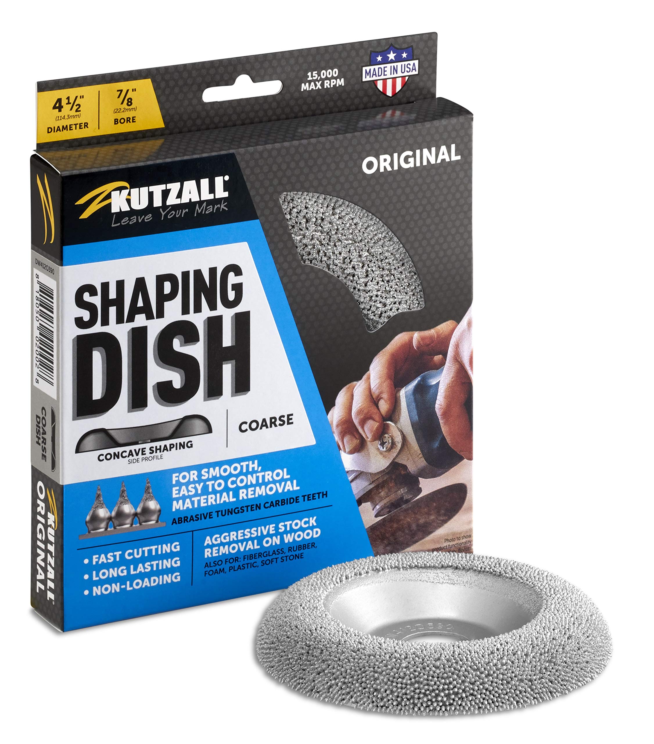Kutzall Original Coarse Shaping Dish - 4-1⁄2