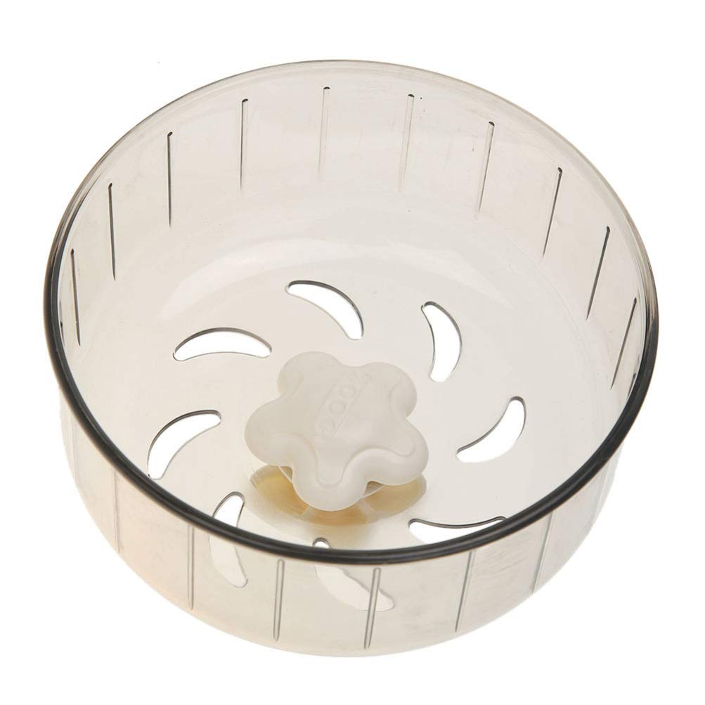 Balacoo Acrylic Hamster Running Wheel - Small Pet Exercise Wheel for Hamsters, Guinea Pigs & Little Critters - Durable Climbing Toy & Fitness Treadmill for Small Animals - Perfect for Cage Exercise & Playtime