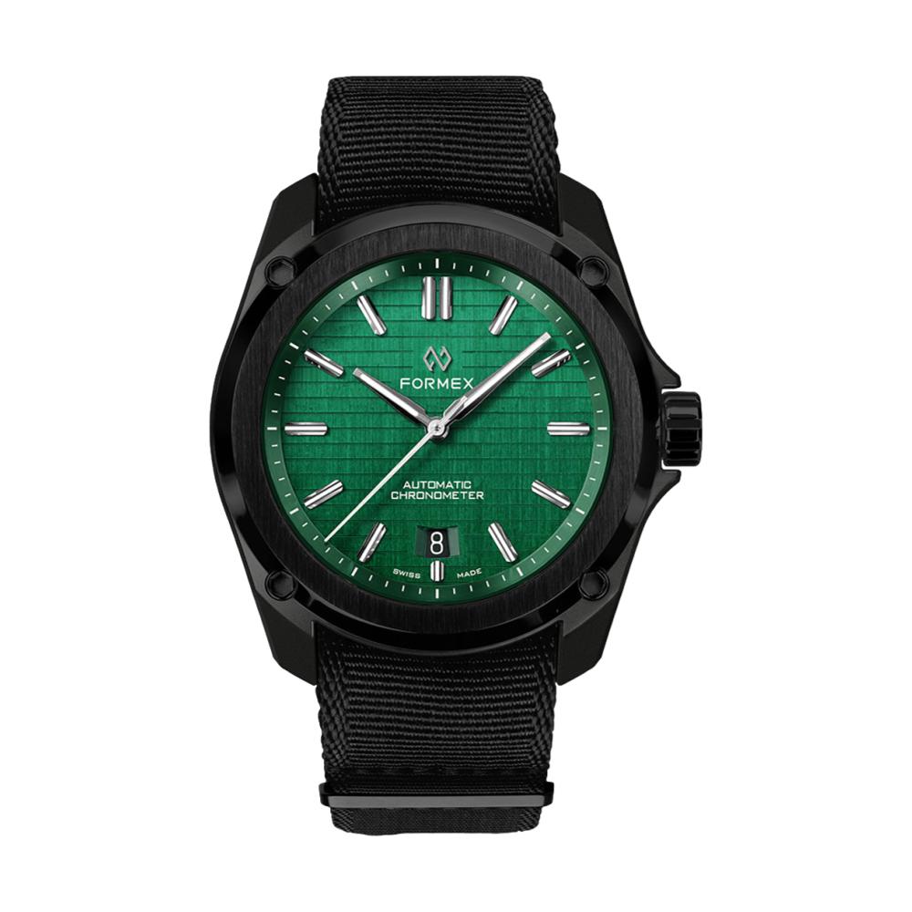 Essence Leggera Automatic Chronometer Watch - 41mm Mamba Green Dial Men's Luxury Timepiece | Perfect for Business, Formal Events & Everyday Wear
