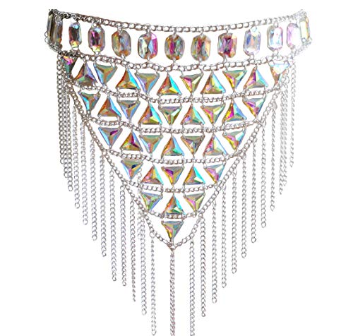 Silvery Color Skirt chain -099-2