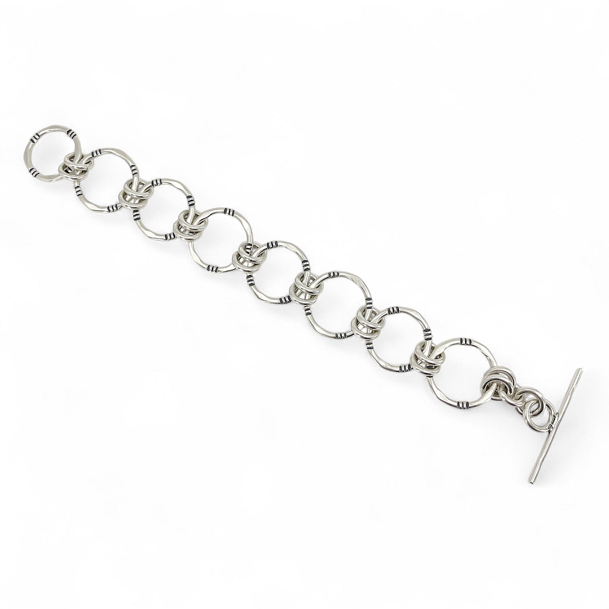 Chunky Sterling Silver Chain Bracelet for Women - Trendy Layered Jewelry for Casual & Formal Outfits | Perfect Gift for Her