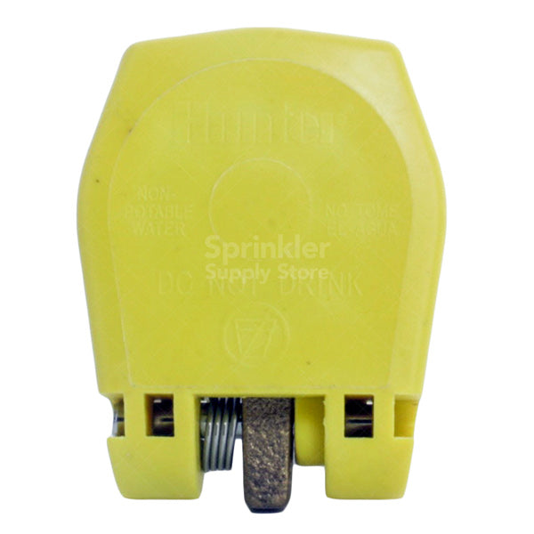 Hunter HQ 33RC 3/4 Inch Female Inlet Brass Ball Valve - 1 Piece Non-Locking Design for Water, Gas & Air Applications - Perfect for Plumbing, Irrigation & Industrial Systems