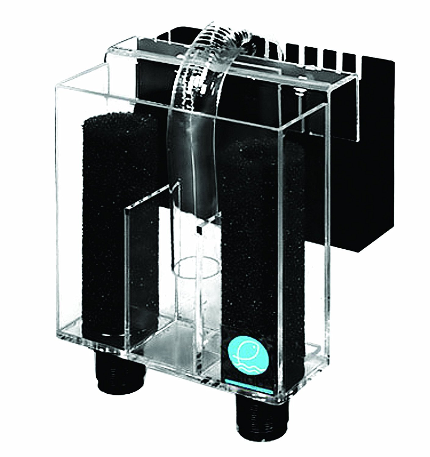 Eshopps AEO11010 Overflow Box Pf-1000 - Aquarium Sump Filter for Saltwater & Freshwater Tanks - Perfect for Reef & Fish Tank Filtration Systems