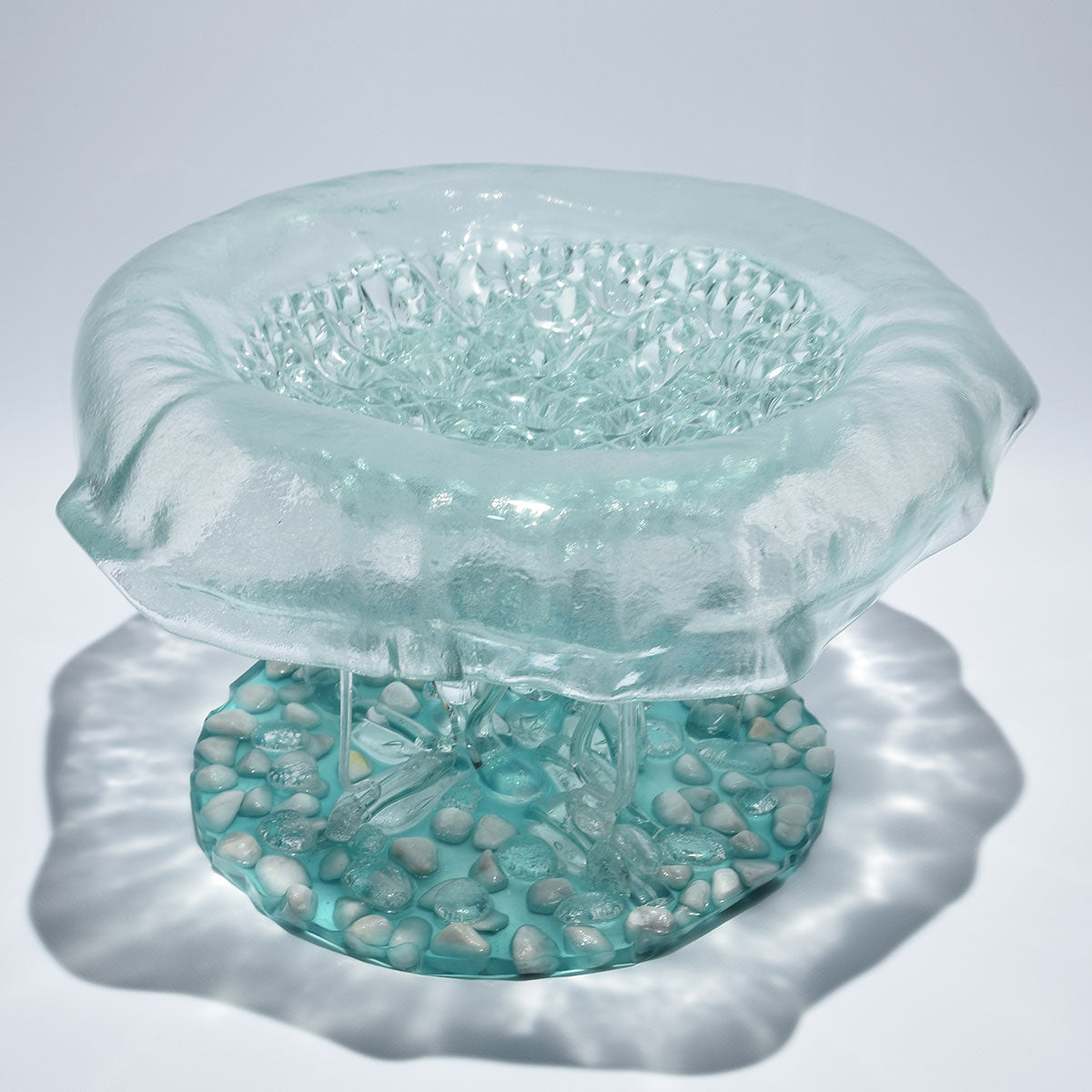 The Green Fountain - Elegant Indoor Water Feature for Home & Office Decor | Perfect for Living Rooms, Bedrooms, and Meditation Spaces