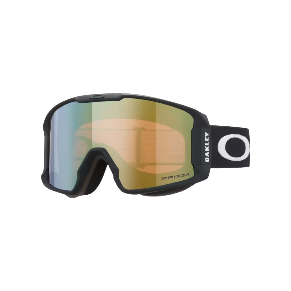 Oakley Line Miner Pro Goggle Matte Black with Prizm Sage Gold Lens - Premium Snowboard & Ski Goggles for Men & Women - Perfect for Winter Sports & Outdoor Adventures