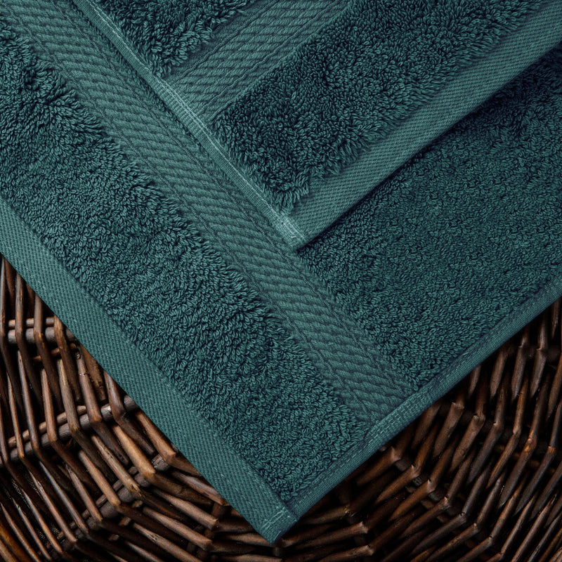 Premium Egyptian Cotton 10-Piece Towel Set - Ultra Soft, Heavyweight & Plush for Bath, Spa & Luxury Home Use