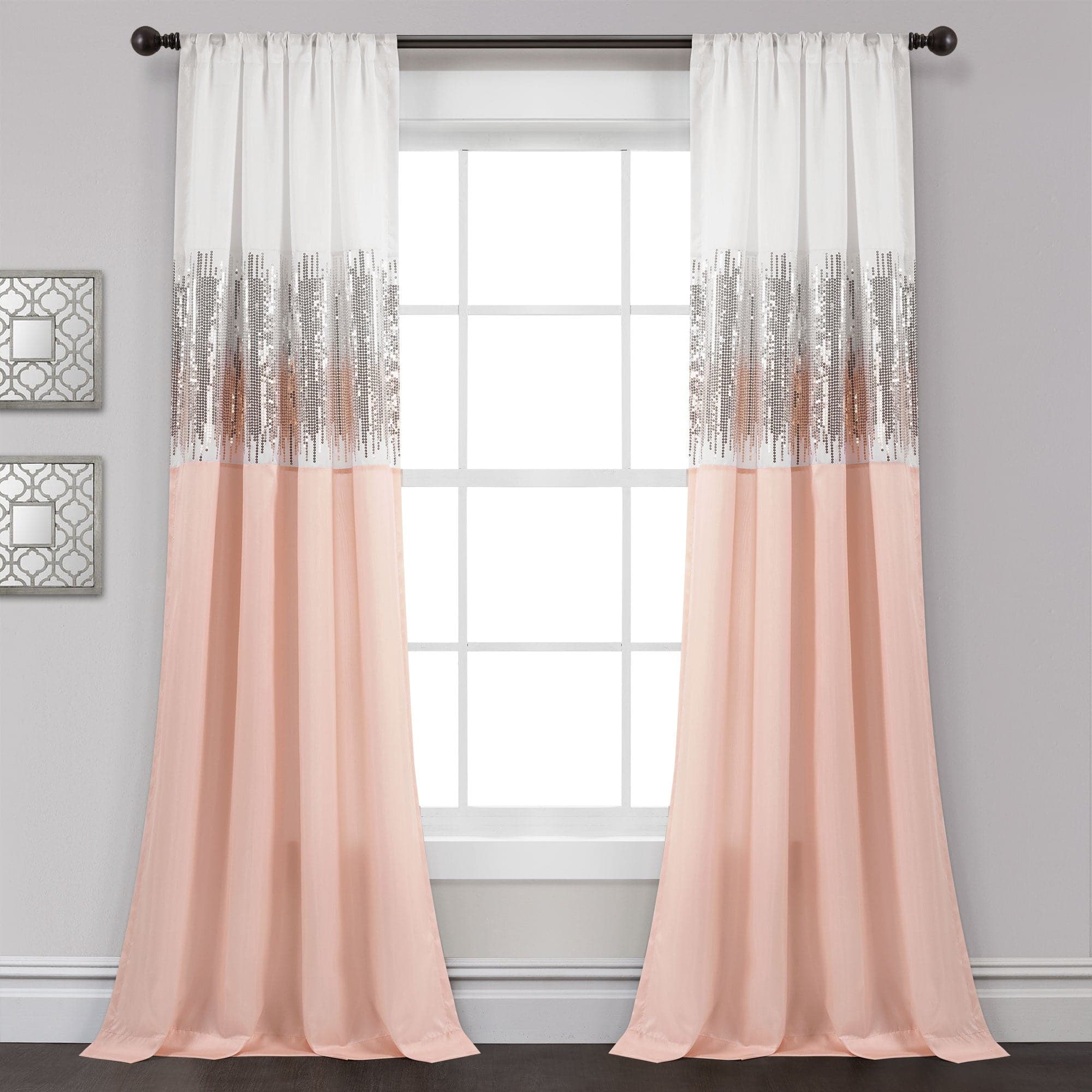 Starry Night Window Curtain Panel - Blackout Drapes for Bedroom & Living Room - Galaxy Print Room Darkening Curtains for Home Decor & Sleep Aid