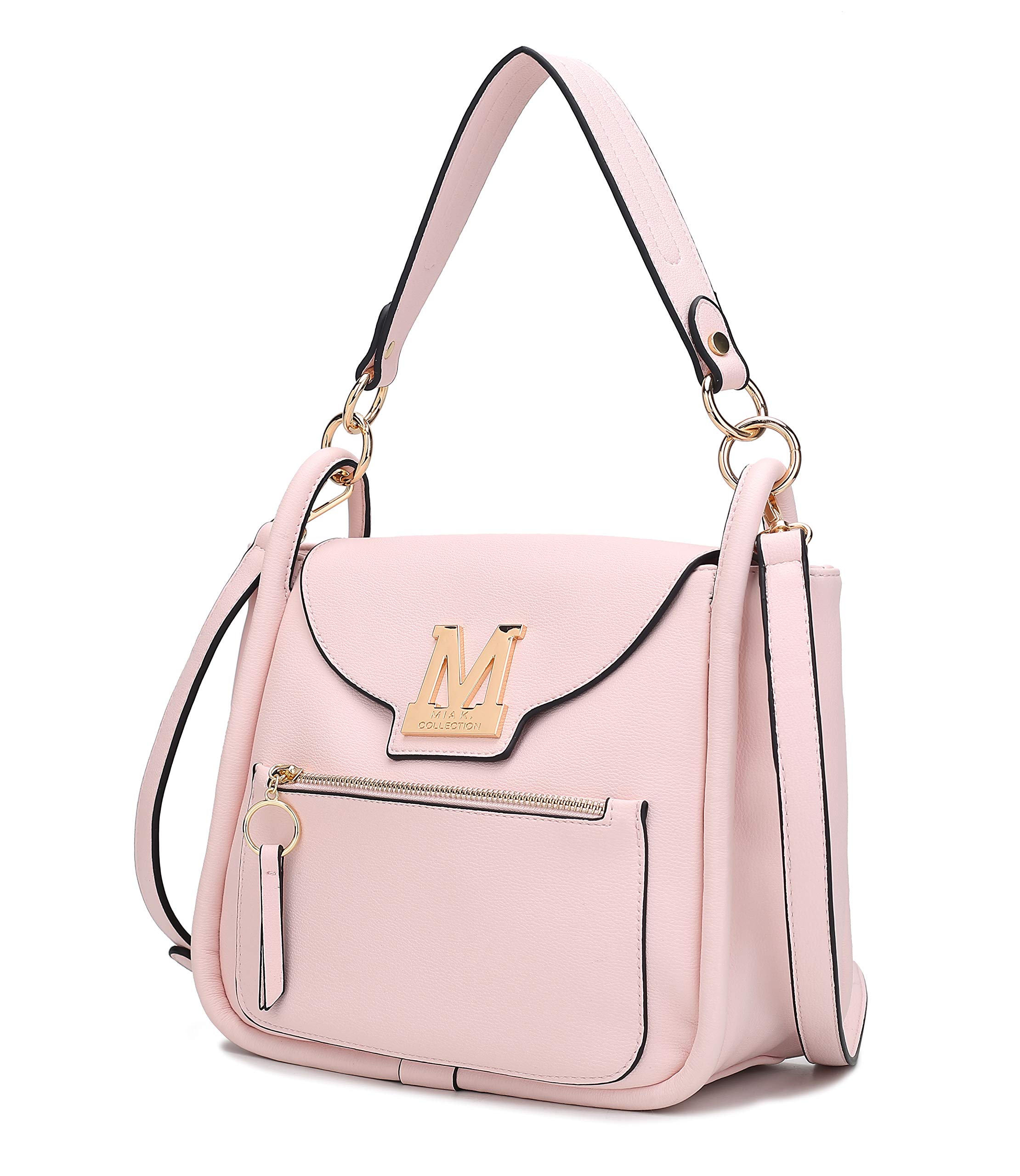 MKF Women's Crossbody Bag - Stylish PU Leather Handbag with Multiple Pockets, Designer Shoulder Purse for Everyday Use, Work & Travel