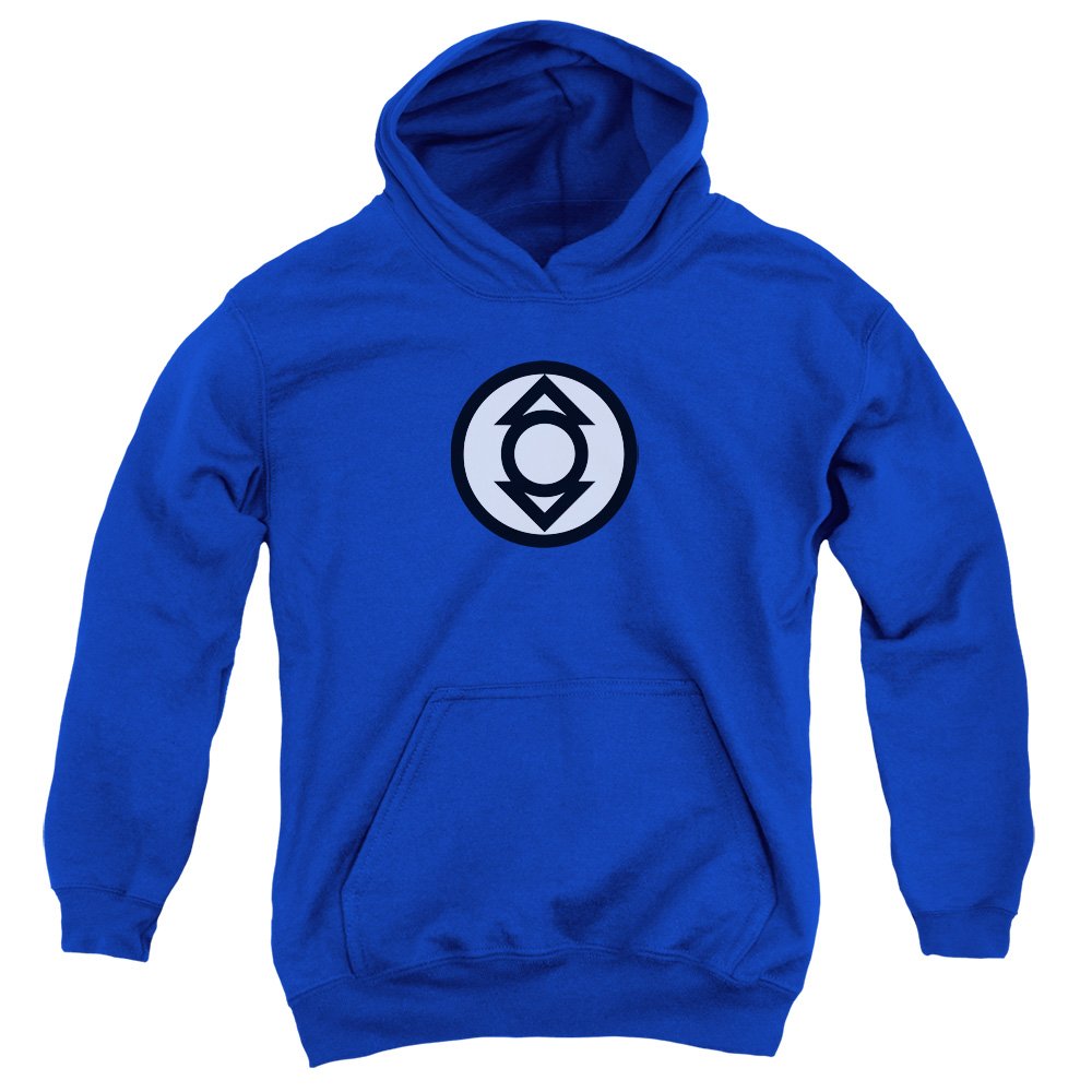 Green Lantern Indigo Tribe Unisex Youth Pullover Hoodie - DC Comics Superhero Apparel for Kids & Teens - Perfect for Cosplay, Halloween & Casual Wear