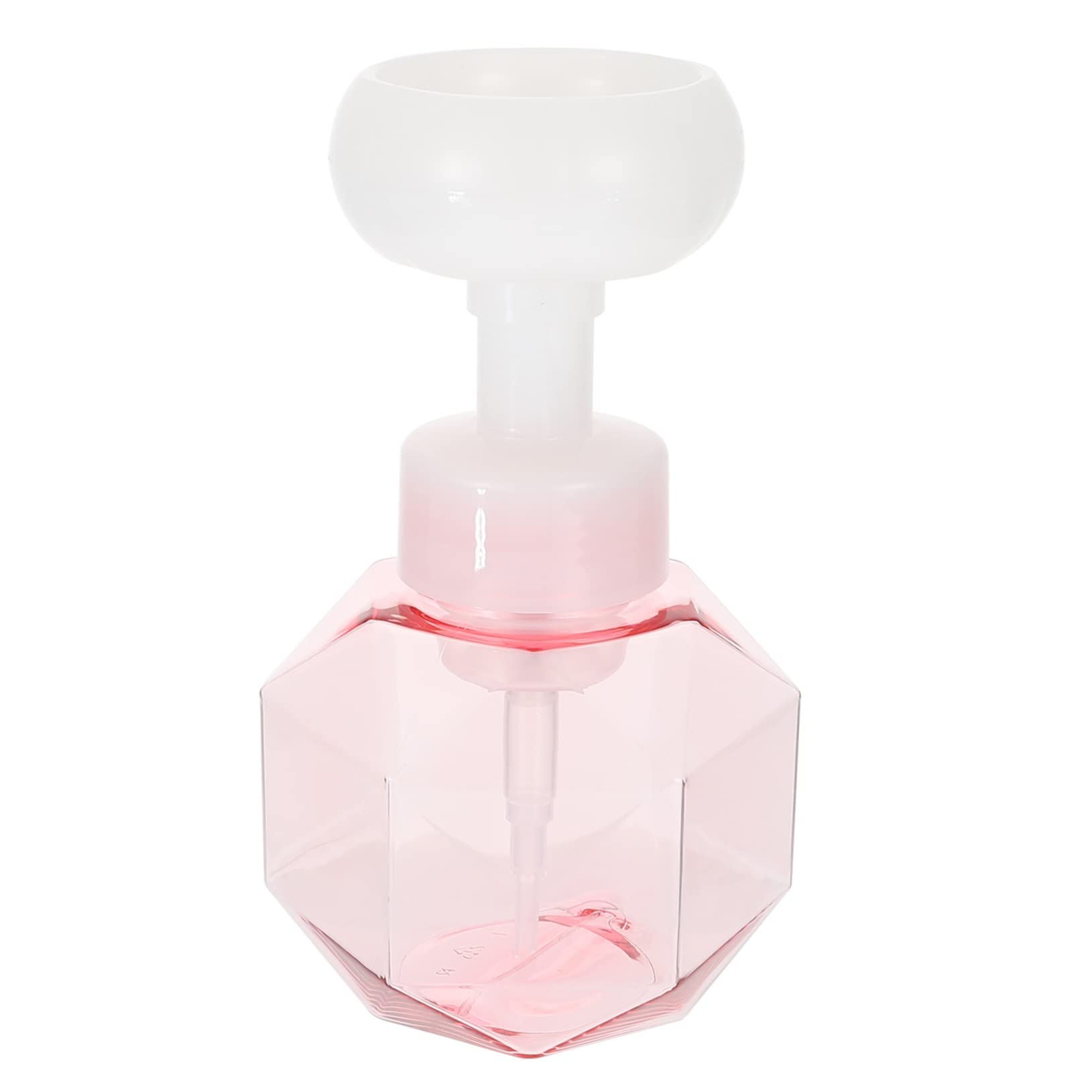 Refillable Foaming Bubbler Cleaning Bottle - Unisex Facial & Beauty Tool with Cute PETG/PP Design | Perfect for Skincare Routine, Spa Treatments & Makeup Brush Cleaning