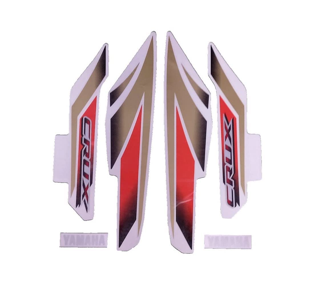 Premium Motorcycle Body Stickers & Decals Kit for Crux (EST2202610YC01) - Custom Vinyl Graphics for Bike Customization & Personalization - Perfect for Street Bikes, Cruisers, and Motorcycle Enthusiasts