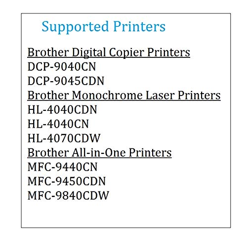 Refurbished Brother TN110 Laser Toner Cartridge Replacement (5-Pack) - High-Quality & Affordable Printing Solution for Home & Office Use