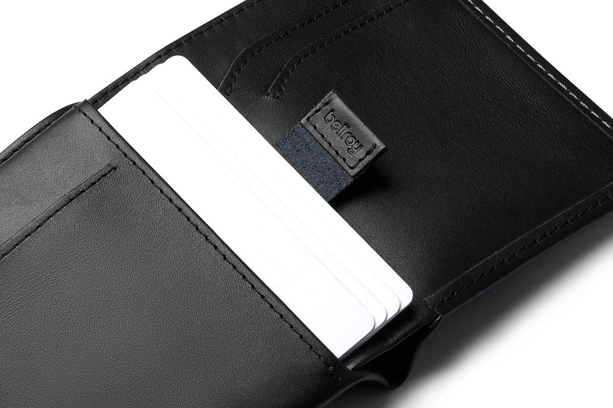 Bellroy Note Wallet – Slim Leather Bifold RFID Blocking Wallet for Men & Women | Holds 4-11 Cards with Coin Pouch & Flat Note Section | Perfect for Everyday Carry, Travel & Minimalist Lifestyle