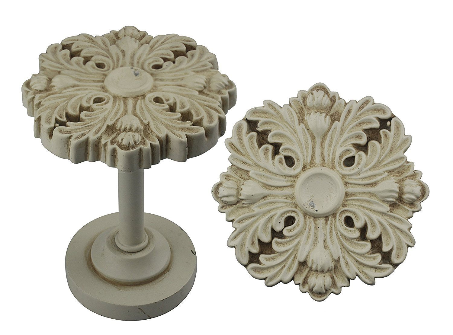 Eve Medallion Drapery Holdback - 5 Elegant Finishes for Window Curtain Tiebacks | Perfect for Living Room, Bedroom & Home Decor