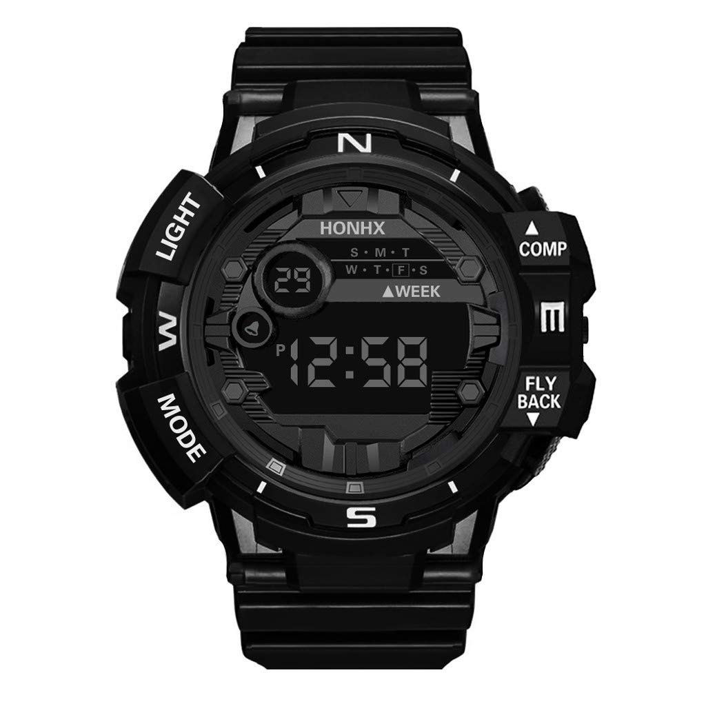 Luxury Digital LED Men's Watch - Sport & Work Outdoor Wear