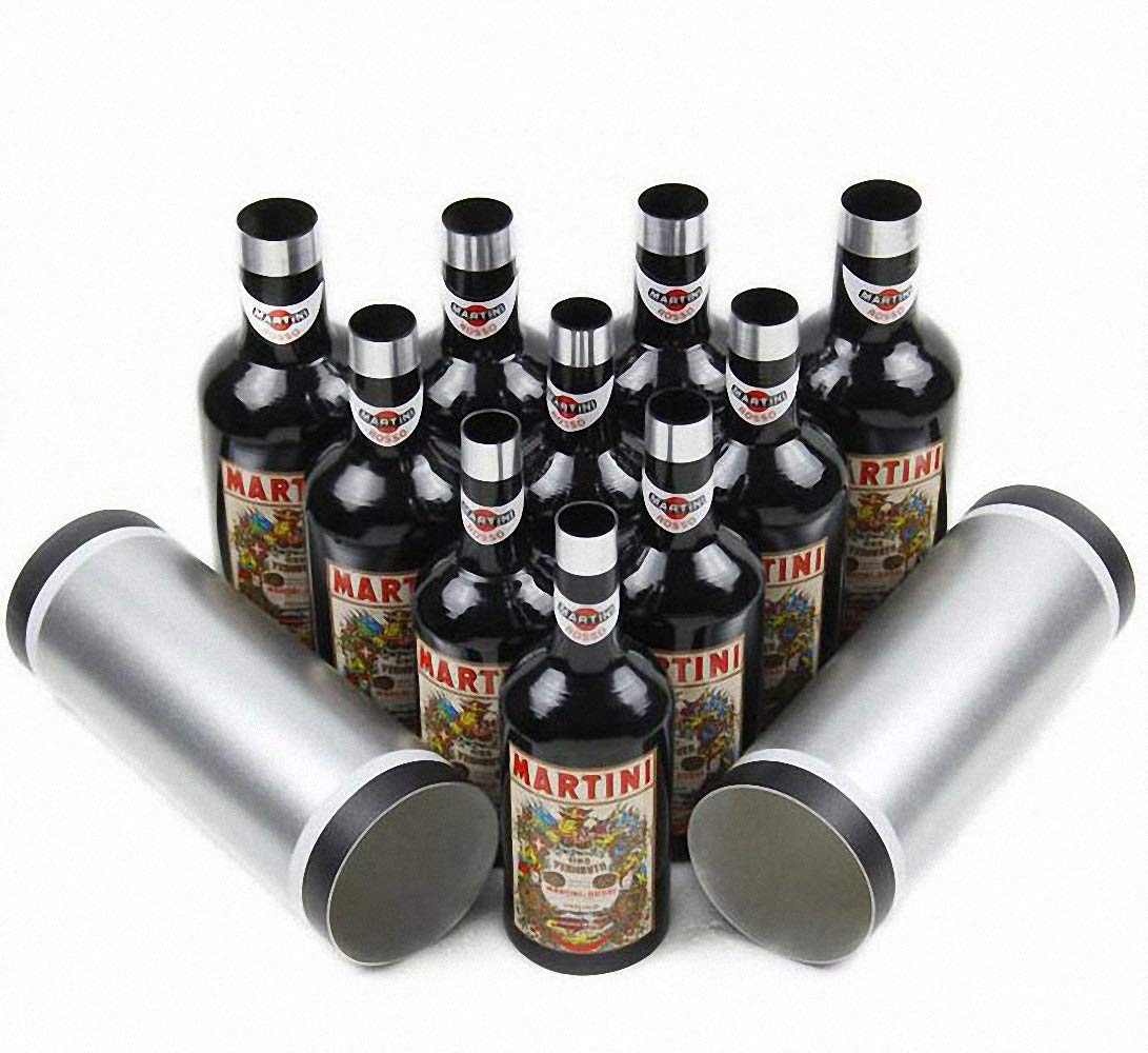 10 Pack Black Multiplying Magic Bottles - Magician Accessories for Party Tricks, Magic Kits & Illusion Performances - Perfect for Stage Shows, Birthday Parties & Close-Up Magic