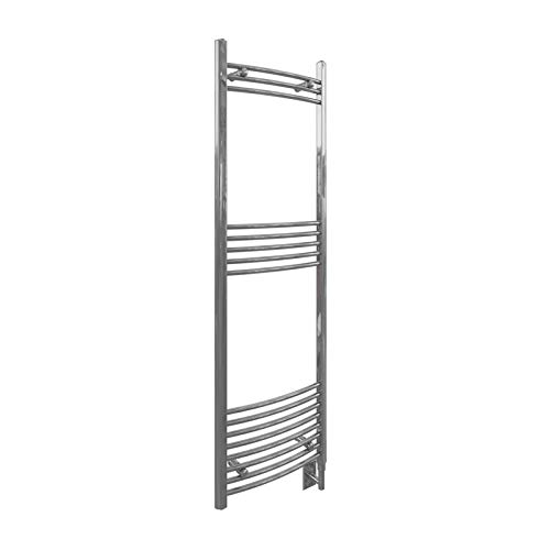 Themis Wall Mounted Electric Towel Warmer - Chrome Finish | Fast Heating Bathroom Towel Warmer | Perfect for Bathrooms, Spas & Luxury Homes