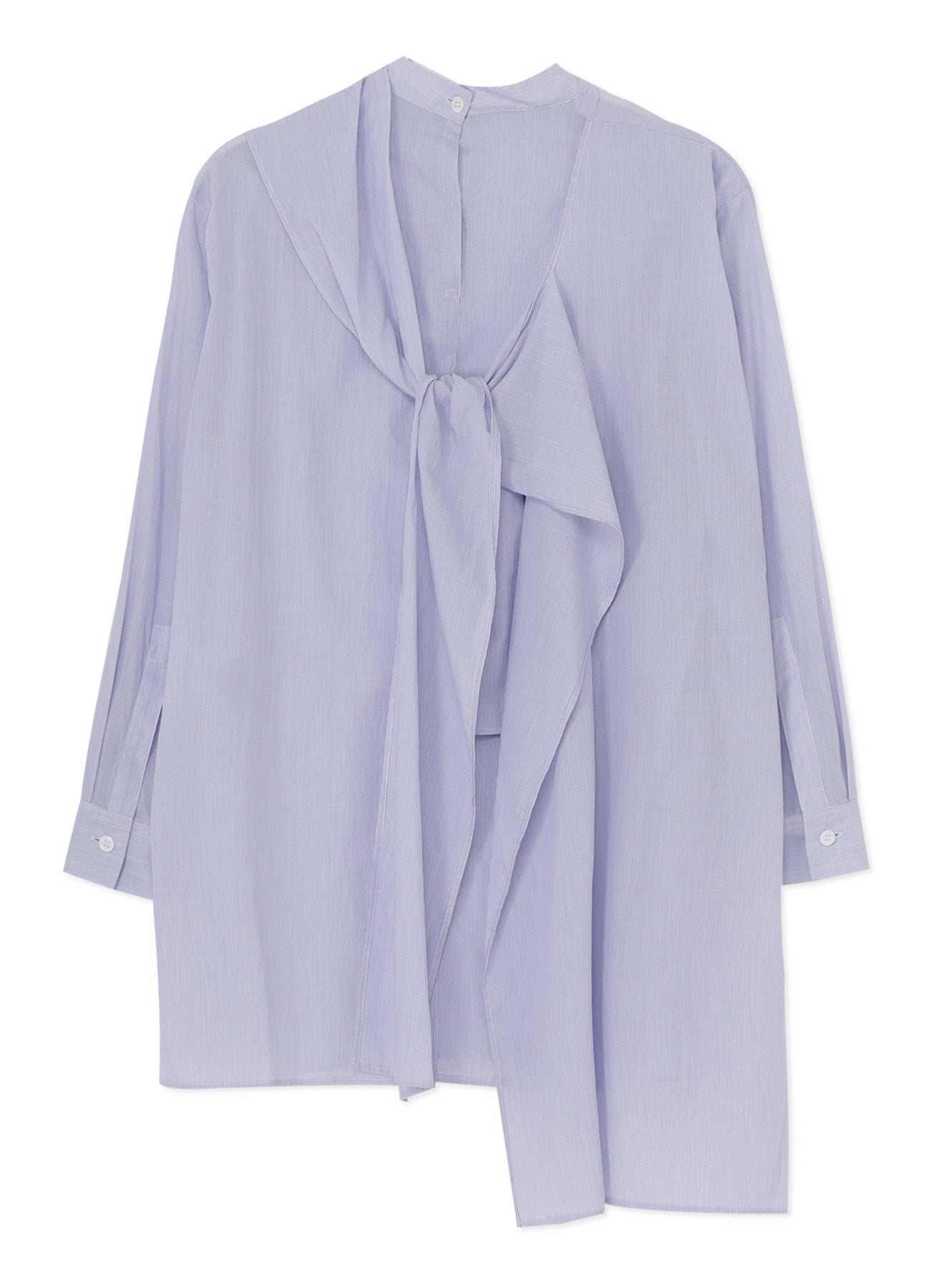 Women's Cotton Striped Back Tie Blouse - Casual & Chic Tunic Top for Work, Date Night & Summer Outfits