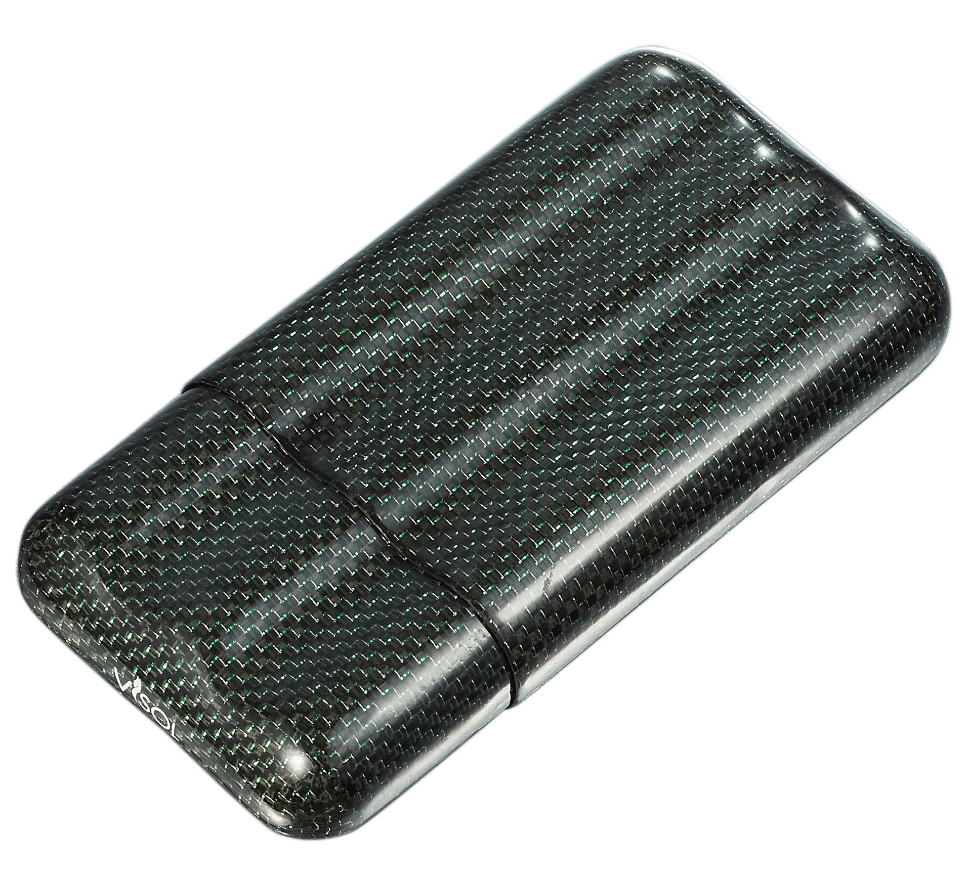 Premium Titanium Cigar Case - Airtight & Durable Humidor for 3 Cigars | Perfect for Travel, Gifts & Outdoor Adventures