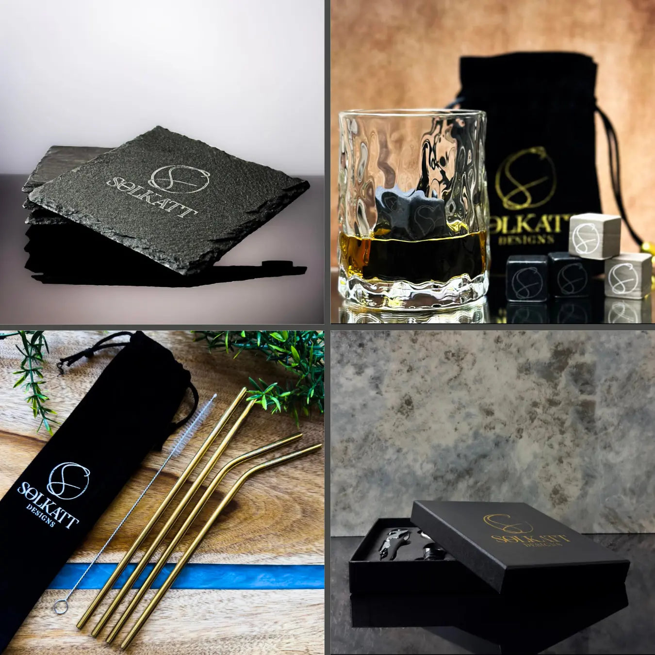Premium Barware Accessories Set - 15-Piece Cocktail & Drink Mixing Kit for Home Bars & Parties - Perfect for Bartenders, Entertaining & Gifts