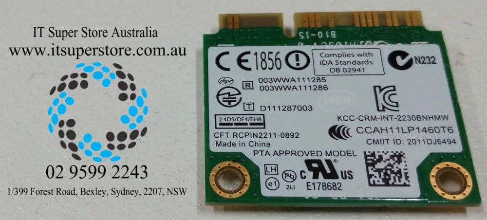 Dell Inspiron 15R 5521 Laptop Wireless WiFi Card (Model CN-05DVH7) - Replacement WLAN Adapter for Home & Office Use