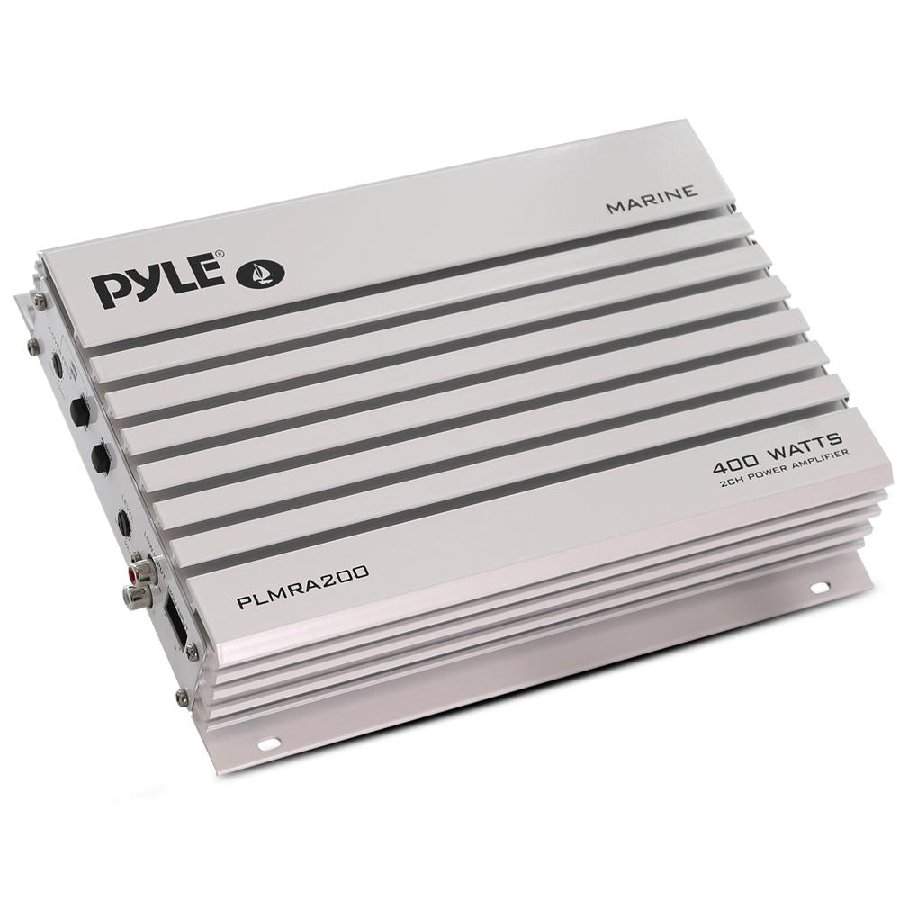 2 Channel Elite Series Marine Amplifier - High Power Waterproof Boat Audio System for Boats, Yachts & Marine Vehicles