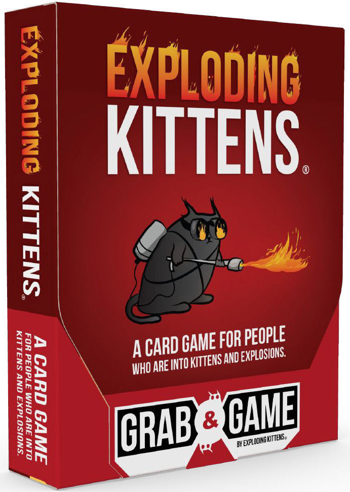 Exploding Kittens Card Game - Fun Family Party Game for Adults & Kids - Perfect for Game Nights, Travel & Gifts
