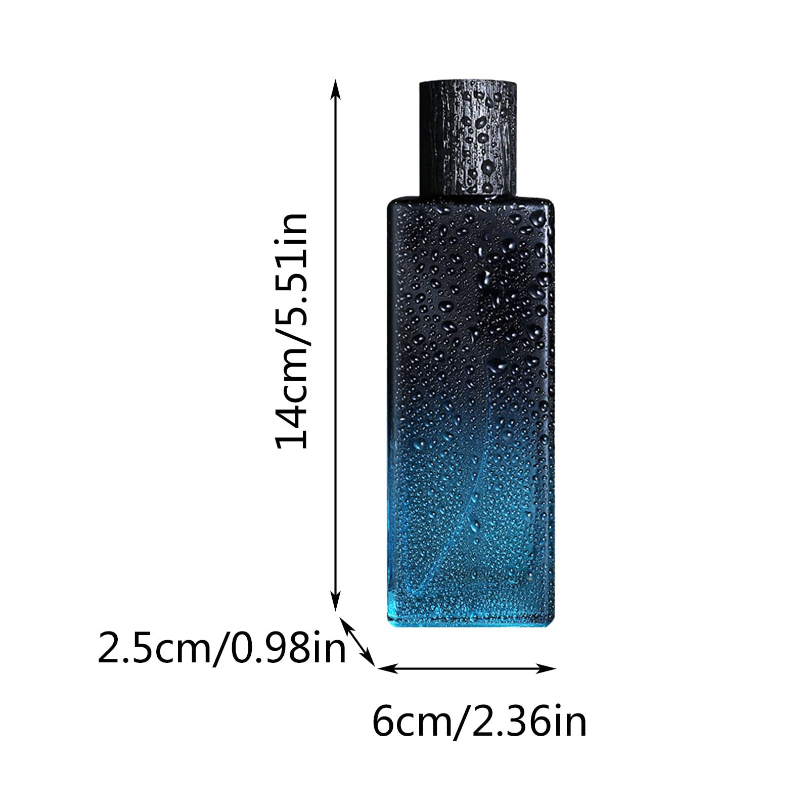 Fixmit Men's Cologne - 50ml Initial D Miniature Perfume for Men | Long-Lasting Fragrance to Attract Women | Perfect for Dating, Night Out & Special Occasions