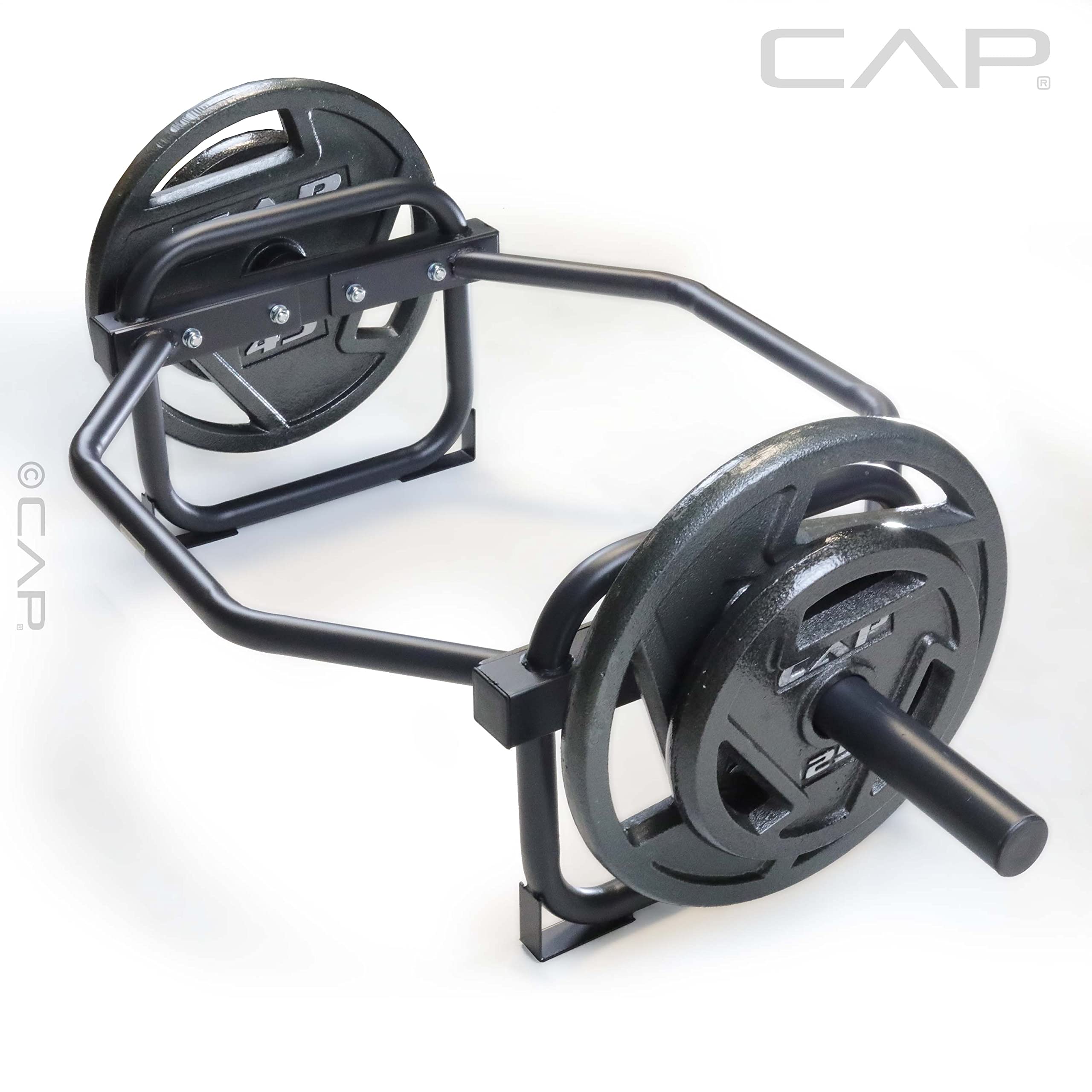 CAP Barbell Olympic Trap Bar & Shrug Bar - Heavy Duty Deadlift Bar for Weight Lifting, Strength Training - Perfect for Home Gym, CrossFit & Powerlifting Workouts