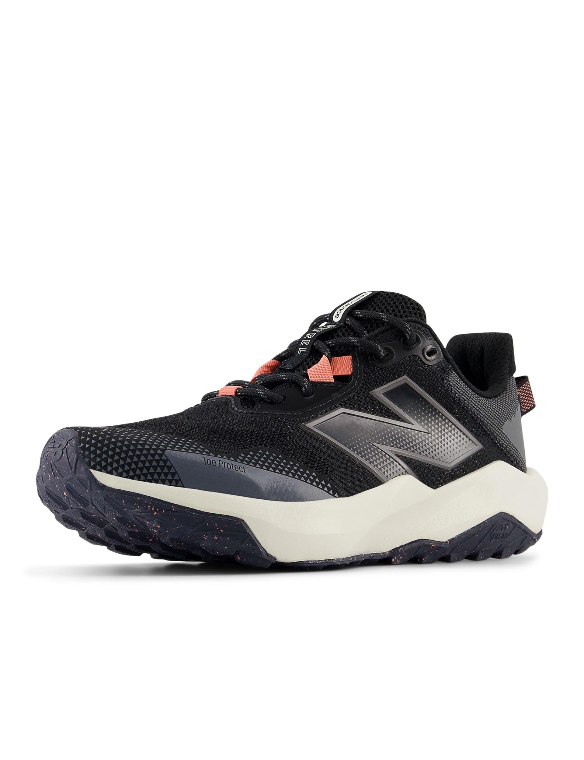 DynaSoft Nitrel v6 Running Shoes for Men & Women - Black/Castlerock - Trail Running, Hiking & Outdoor Activities