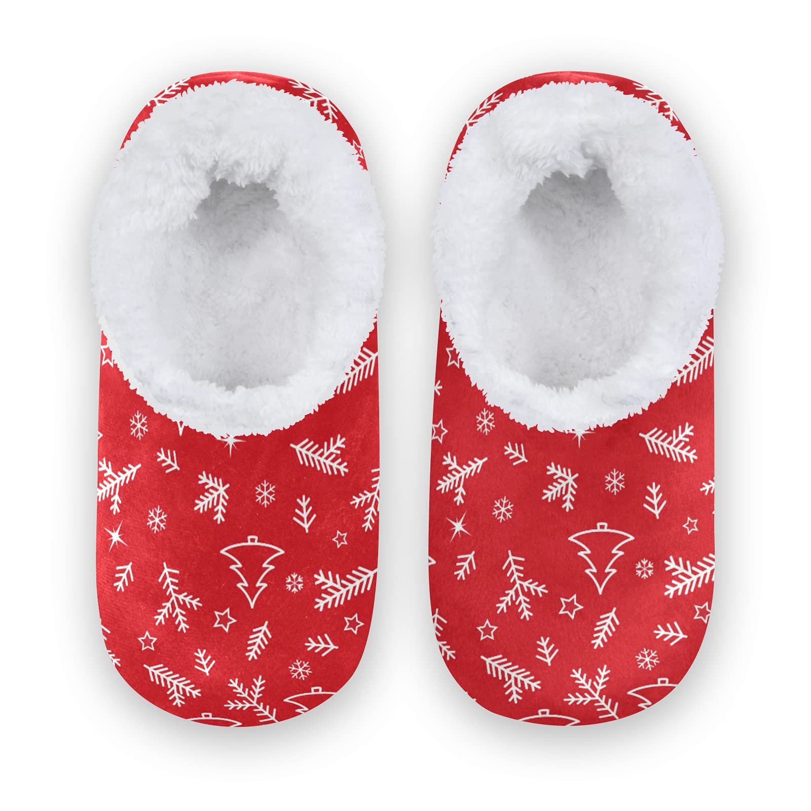 **Non-Slip Soft Warm Kids House Slippers - Boys & Girls Coral Fleece Rabbit Slip-On Shoes for Bedroom, Travel & Indoor Play (X-Small, Cute Design)**
