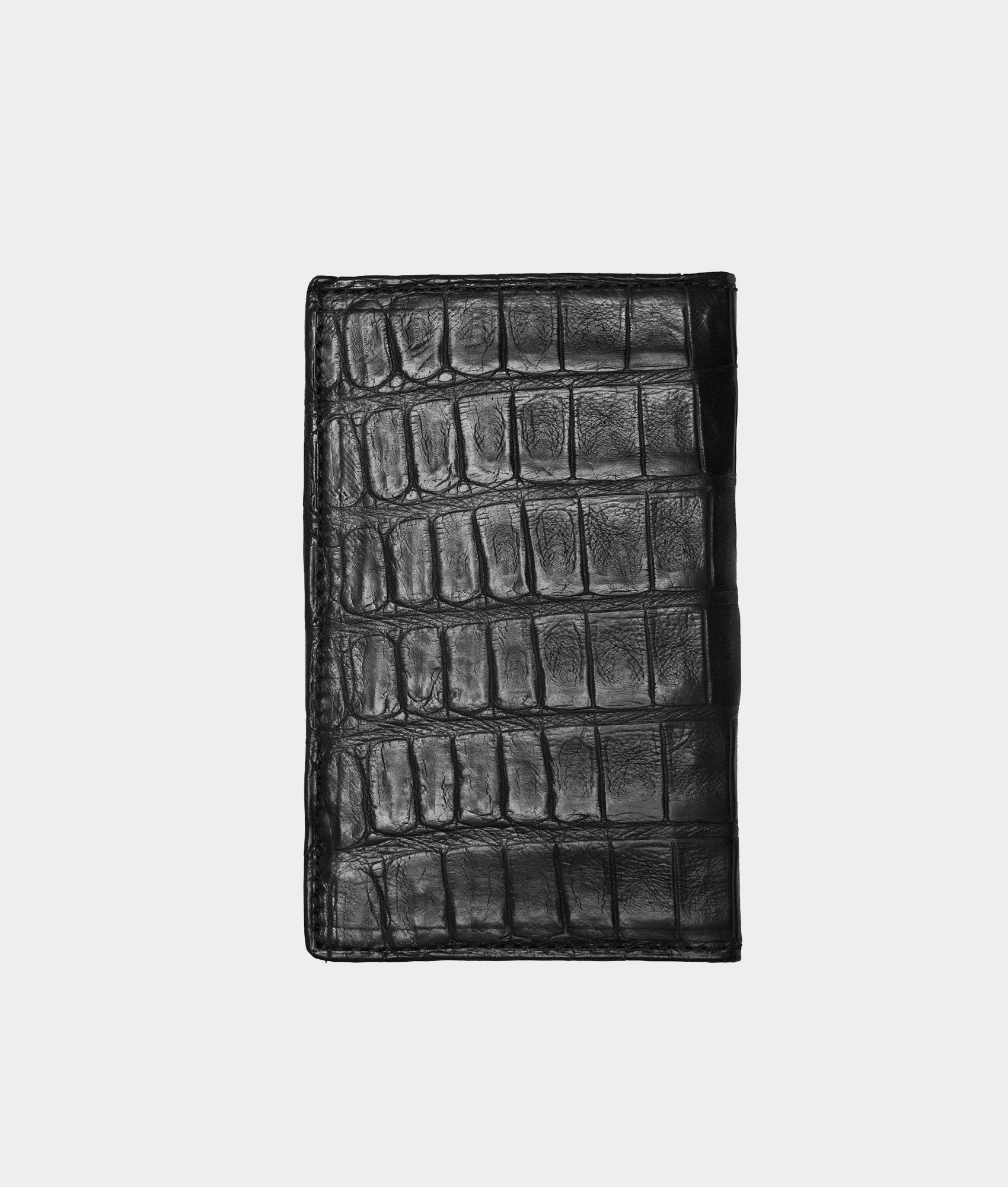 Premium Genuine Crocodile Leather Bifold Wallet for Men - Classic Black RFID Blocking Wallet | Stylish & Durable Gift for Dad, Husband, Boyfriend | Business, Travel & Everyday Use