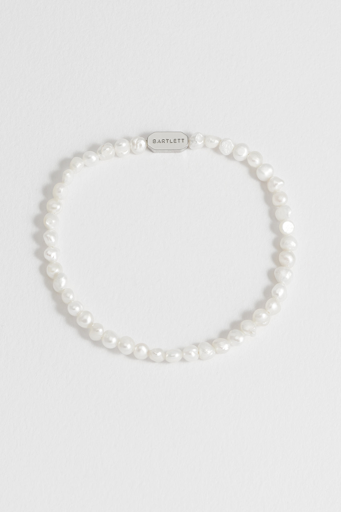 Stylish Men's Pearl Bracelet - Elegant & Durable Beaded Jewelry for Gifts, Parties & Everyday Wear