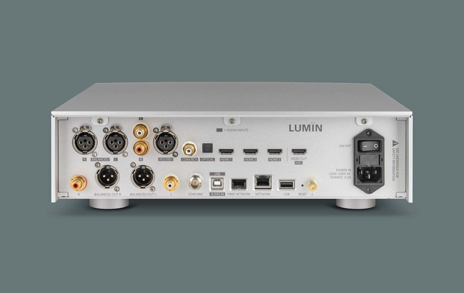Lumin P1 High-Resolution Music Streamer & Preamplifier with Built-in DAC - Perfect for Audiophiles & Home Theater Systems
