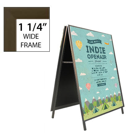 36x48 A-Frame Sign Holder with 1 1/4