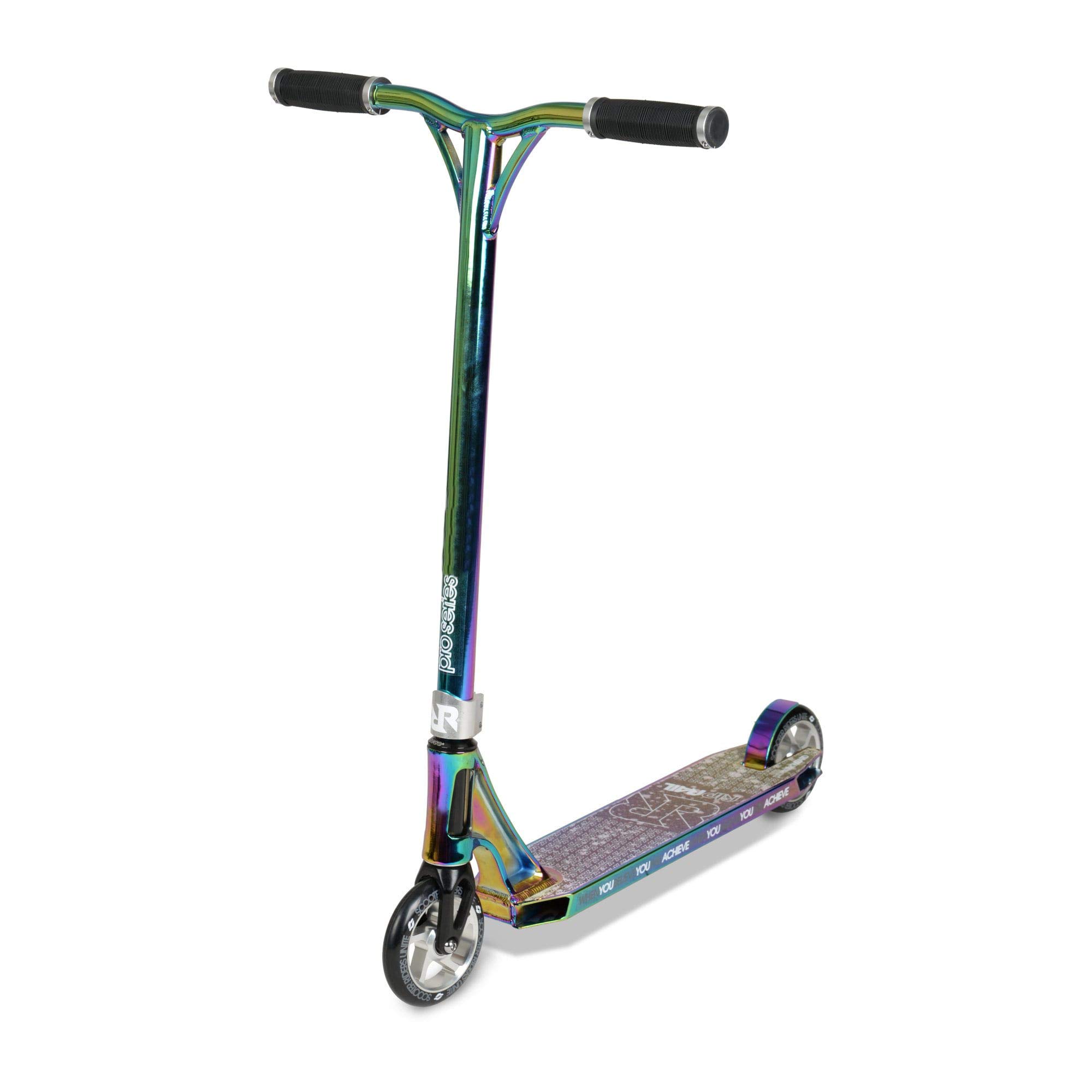 Pro Series 1 Performance Stunt Scooter - Lightweight Alloy Jet Fuel Deck with Cut-Out, ABEC-9 Bearings & Durable Alloy Wheels for Professional Tricks - Perfect for Skate Parks, Street Stunts & Extreme Scooter Riding