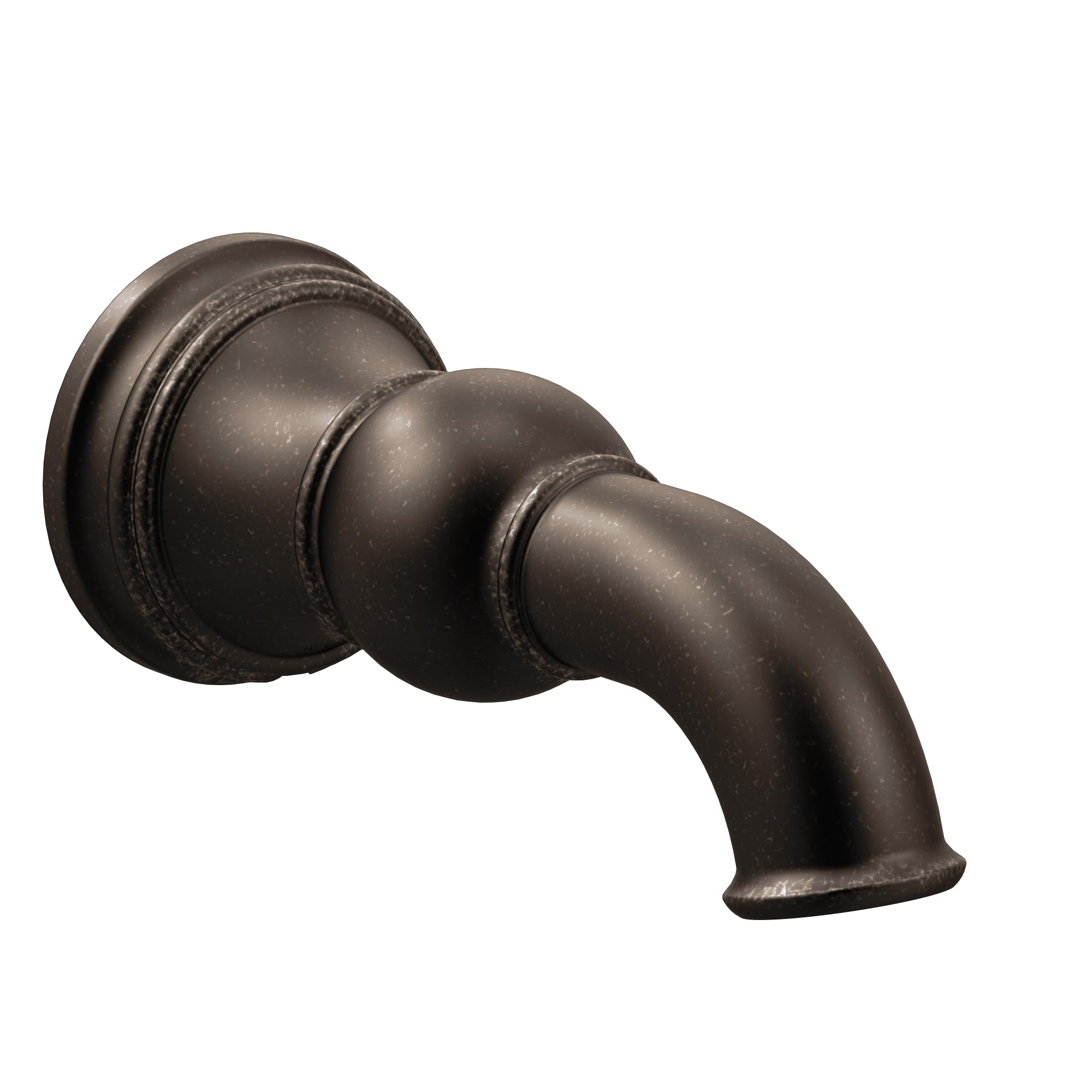 **Moen S12105ORB Weymouth 1/2-Inch Slip Fit Non-Diverting Tub Spout in Oil Rubbed Bronze - Perfect for Bathroom Renovation & Shower Installation**