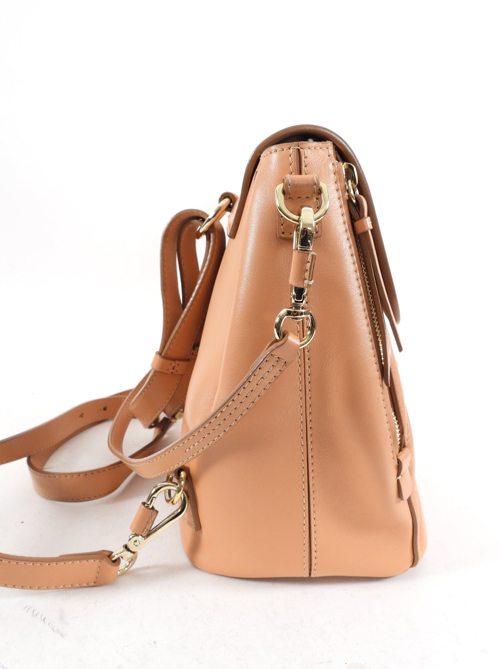 Chloe Quilted Leather Faye Backpack - Luxury Designer Handbag for Women, Stylish Shoulder Bag with Gold-Tone Hardware | Perfect for Work, Travel & Everyday Use