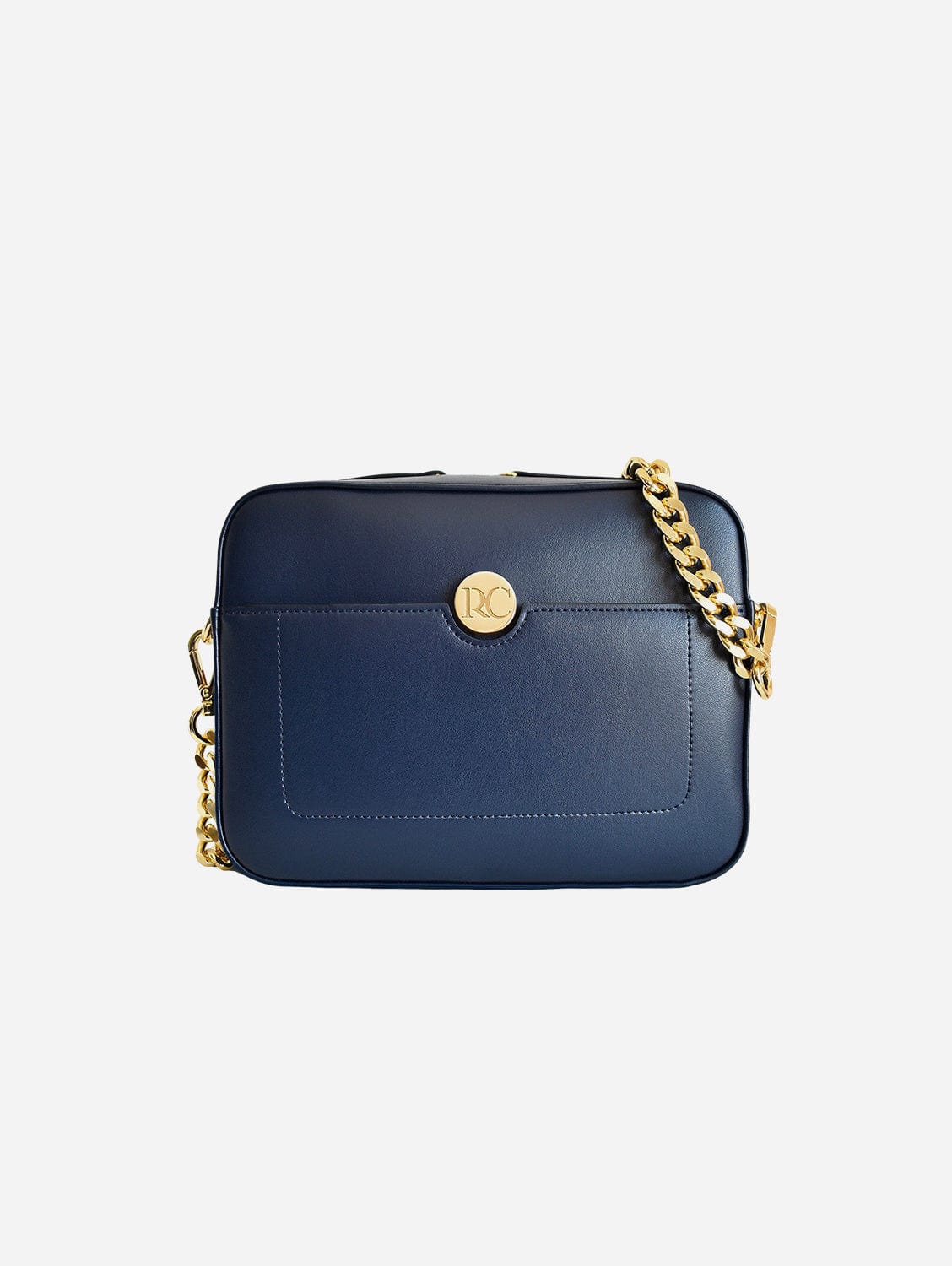 Nomad Vegan Leather Crossbody Bag for Apple Devices | Navy Blue | Perfect for Travel, Work & Everyday Use