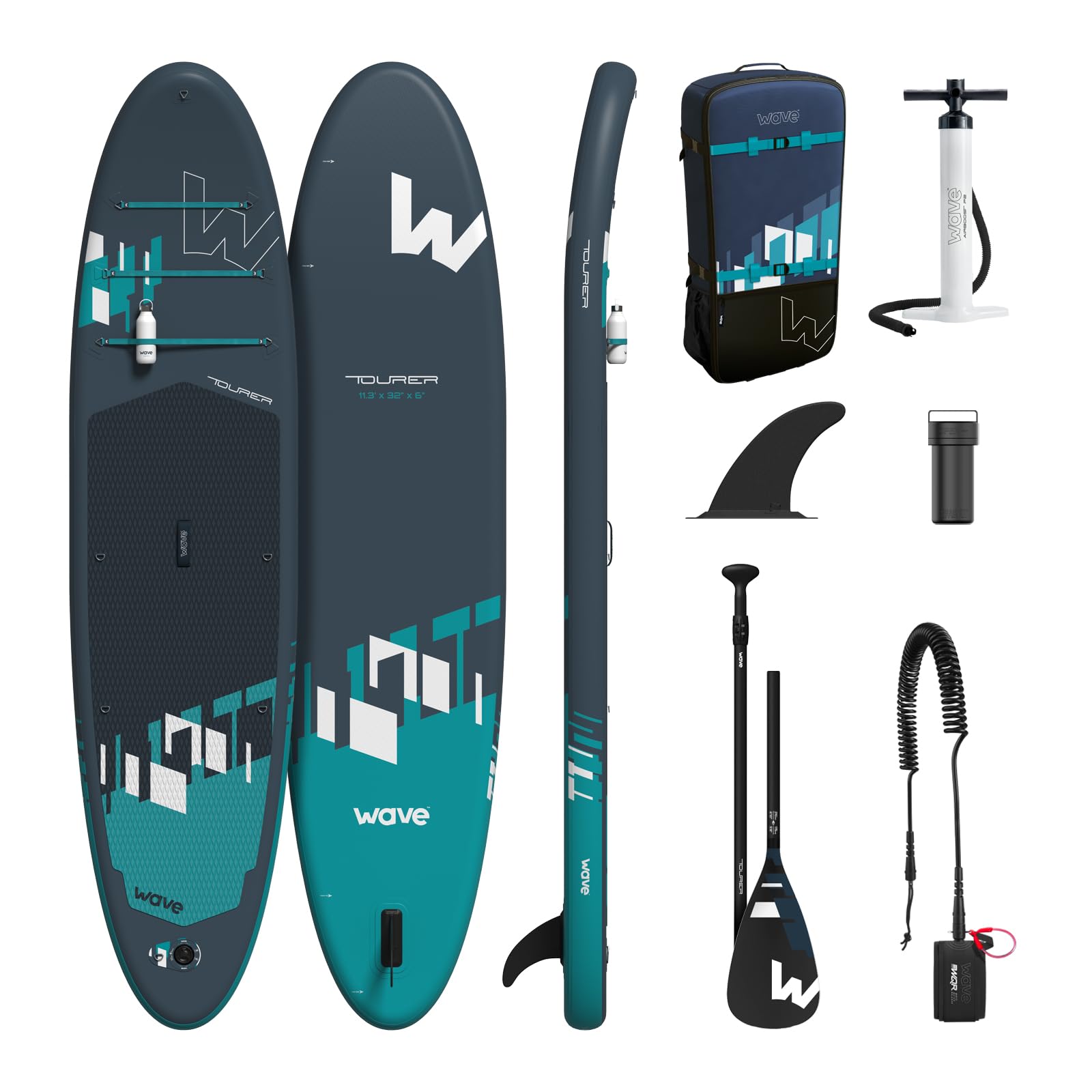 Premium Stand Up Paddle Board for Adults & Kids - Lightweight, Stable & Durable SUP with Non-Slip Deck - Complete Paddleboard Kit for Lakes, Rivers & Ocean - Perfect for Yoga, Fishing & Family Water Adventures