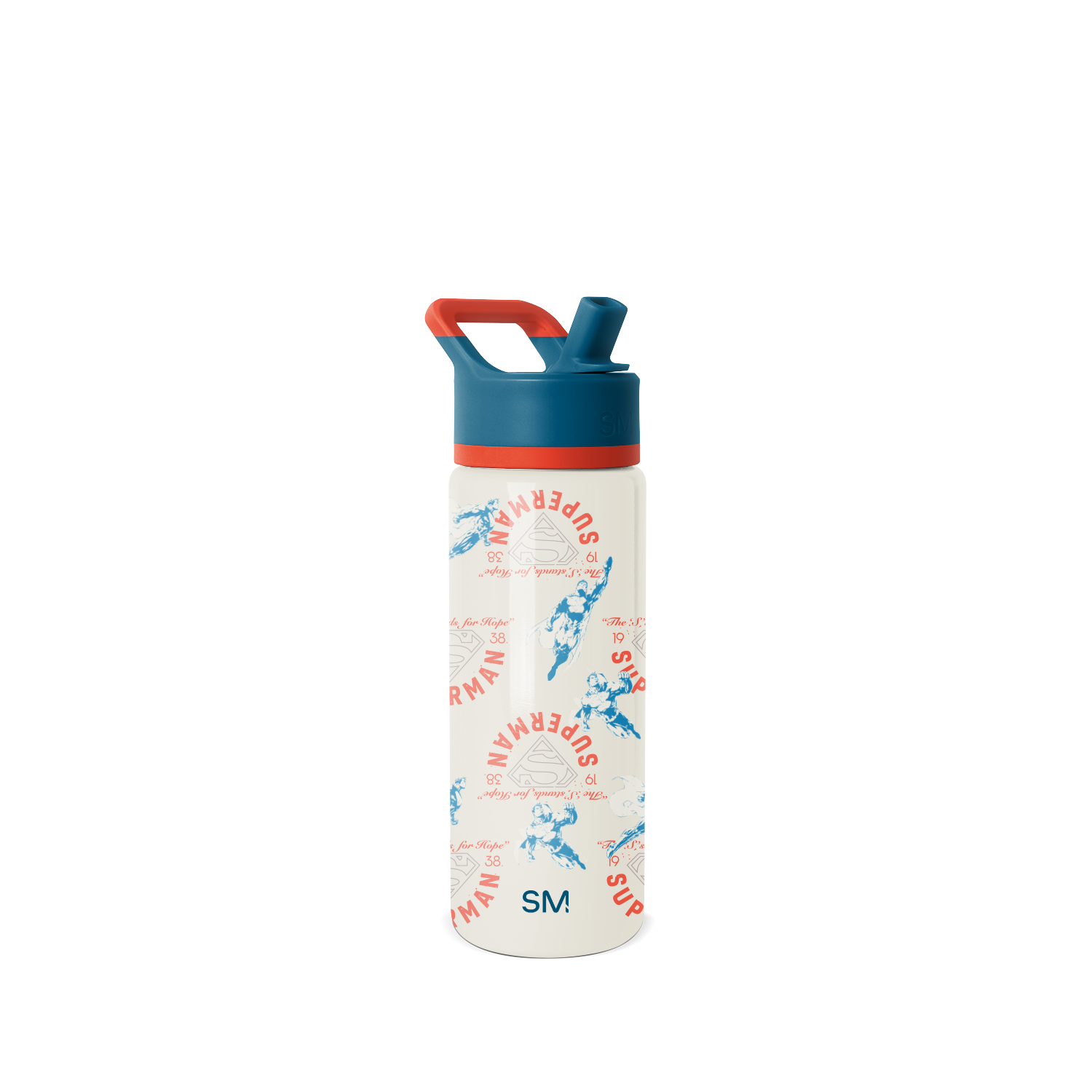 Summit Kids Water Bottle with Straw Lid - BPA Free, Leak Proof, Insulated Stainless Steel Bottle for School, Sports & Outdoor Activities