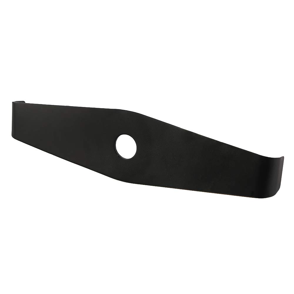 12 Inch 2 Teeth Steel Brush Cutter Blade - Universal Replacement for Trimmer, Weed Eater & Sting Trimmer - 25.4mm Bore & 3mm Thickness (2 Pack) - Ideal for Landscaping, Yard Maintenance & Heavy-Duty Brush Clearing
