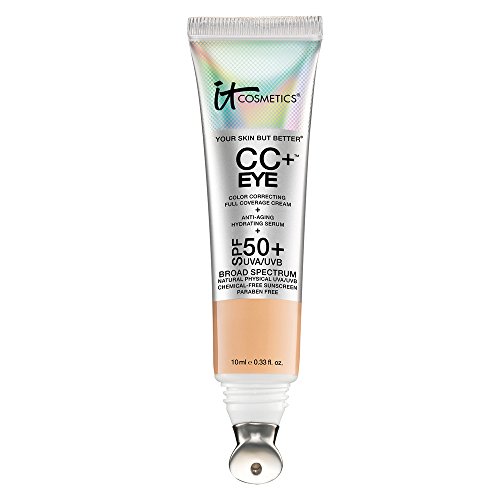 IT Cosmetics Bye Bye Under Eye Full Coverage Anti-Aging Waterproof Concealer - Light (0.5 oz) - Brightens Dark Circles & Corrects Discoloration - Perfect for Daily Makeup & Special Occasions