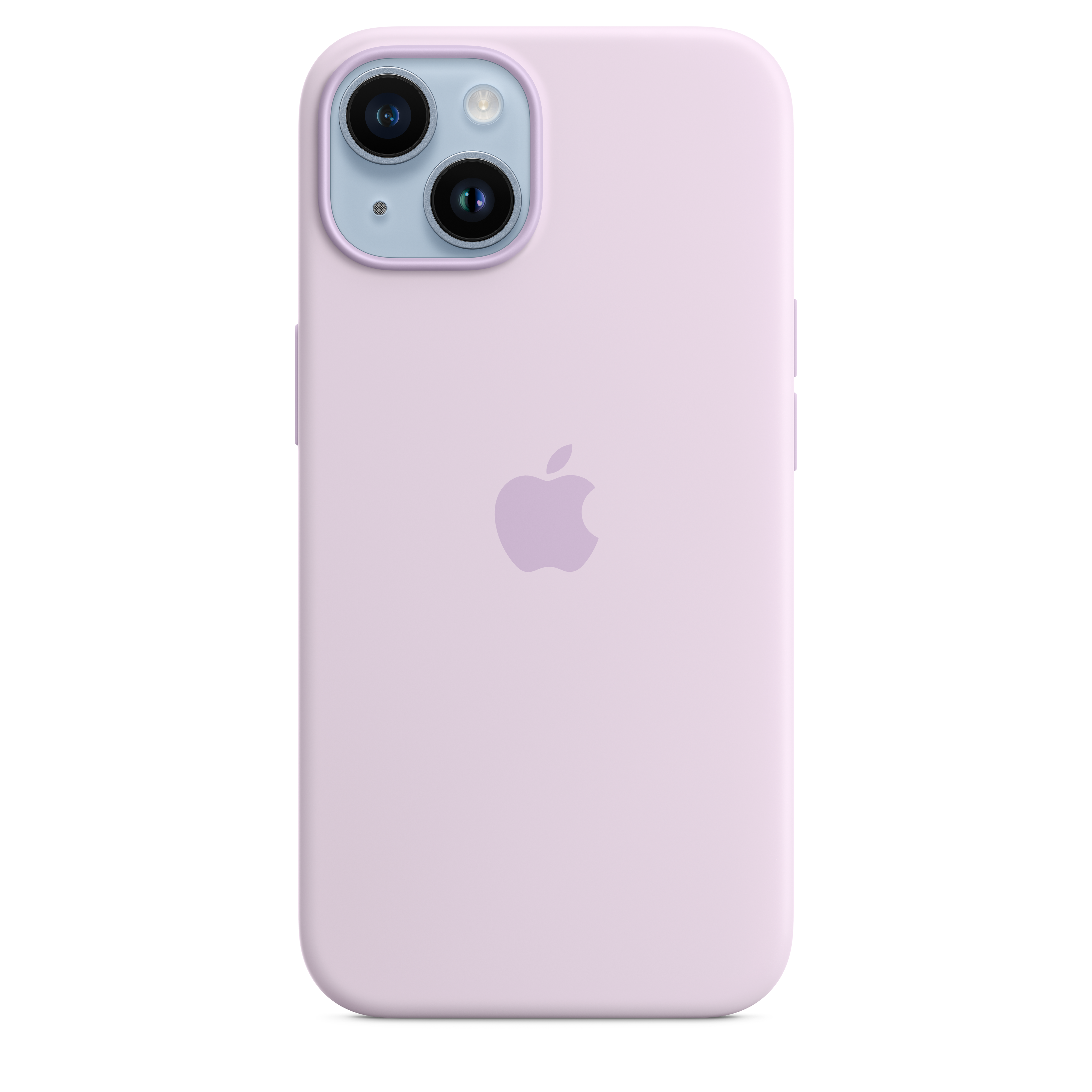 MagSafe Silicone Case for iPhone 14 - Shockproof Protective Cover with Precise Fit, Soft-Touch Finish in Lilac Purple | Perfect for Everyday Use, Work & Travel