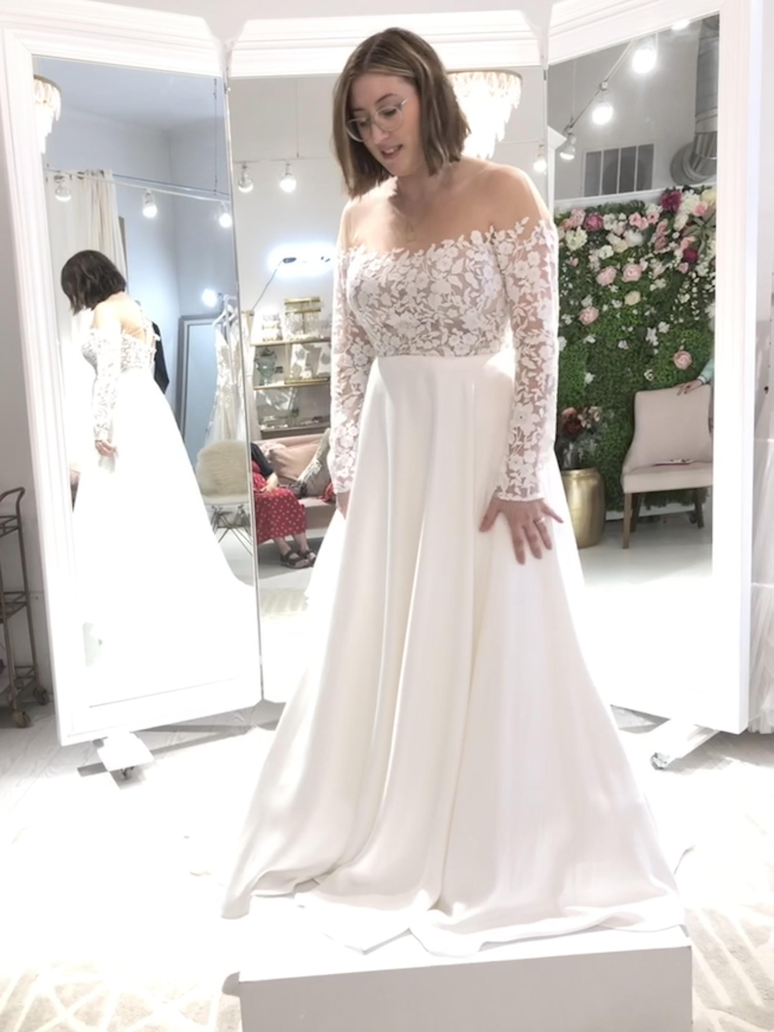 Jenny Yoo Bradley Gown - Elegant Wedding Dress for Brides | Perfect for Beach, Garden & Formal Weddings