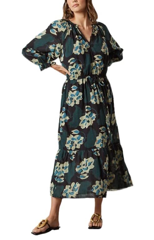 Velvet by Graham & Spencer Women's Denise Dress - Elegant Long Sleeve Midi Dress for Casual Wear, Date Night & Special Occasions